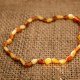 amber teething anklet for babies